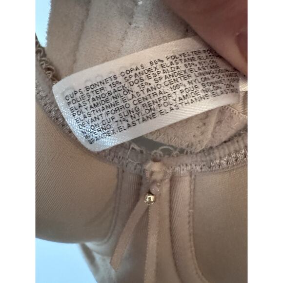 Wacoal 853192 Basic Beauty Spacer Underwire T-Shirt Bra Nude 32D $68 - Picture 7 of 11
